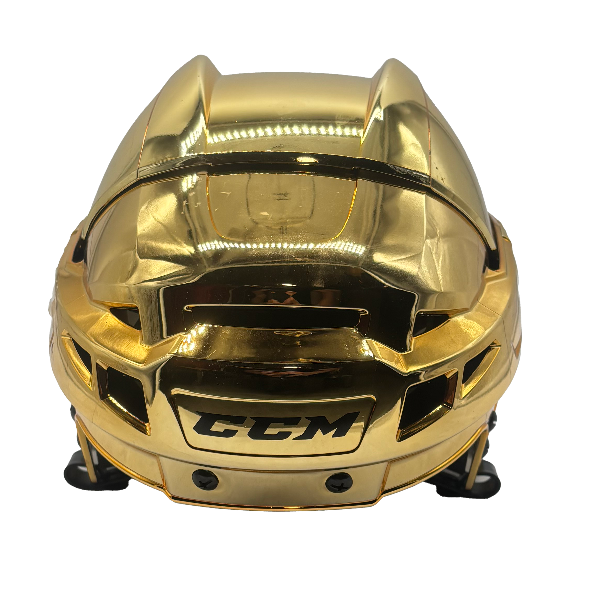 CCM V08 - Hockey Helmet (Gold Chrome)